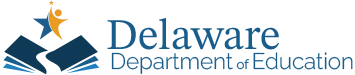Delaware Department of Education Logo and link